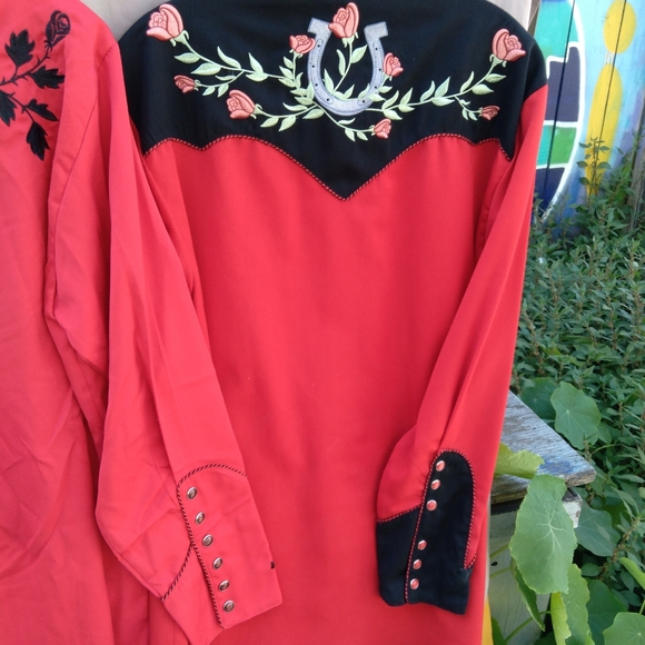 2 Scully Rosey Horseshoe, Men's Small, Women's Medium - Picture 5 of 9